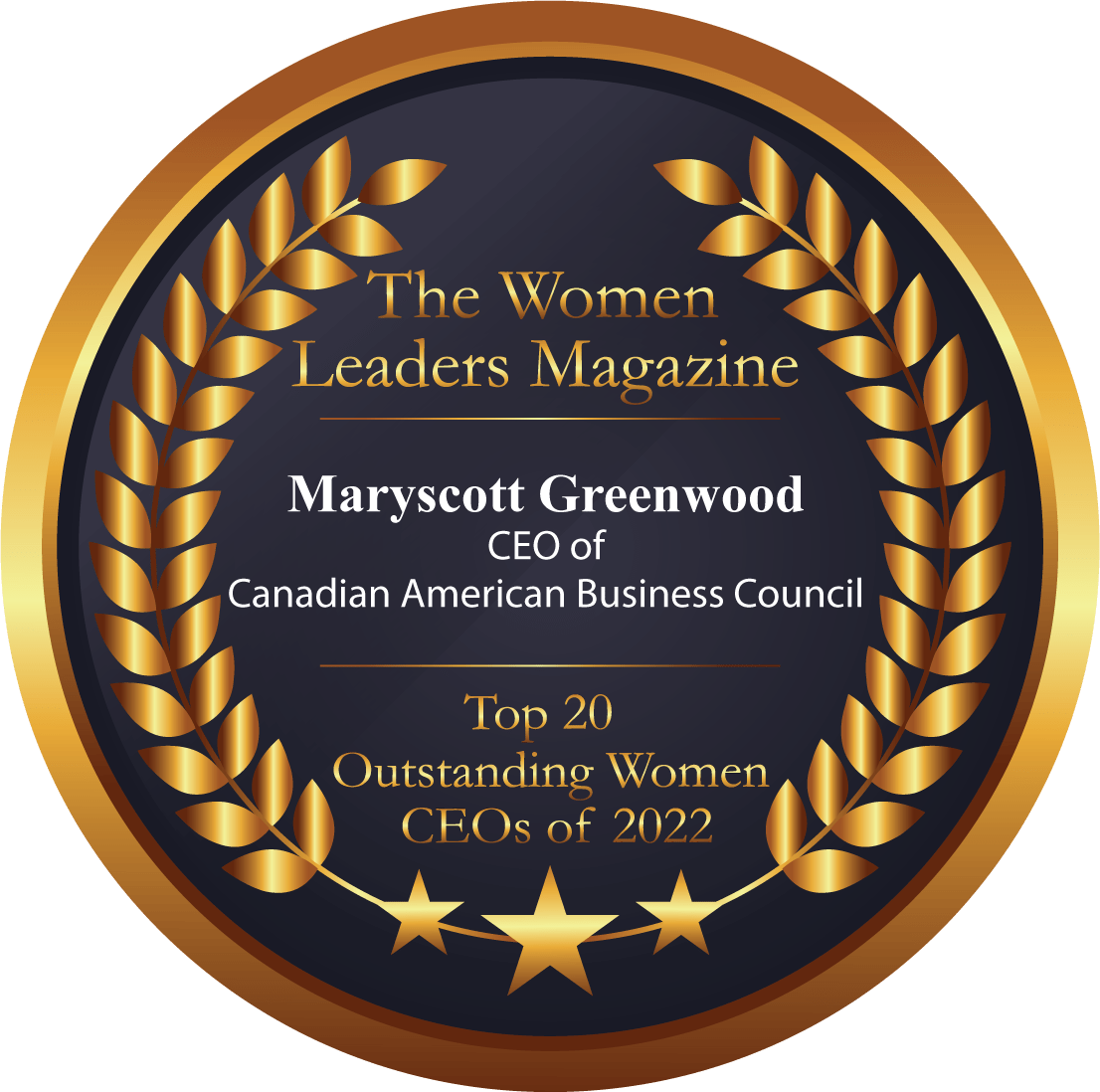 Maryscott Greenwood Award