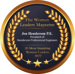 Jen Henderson P.E. Award