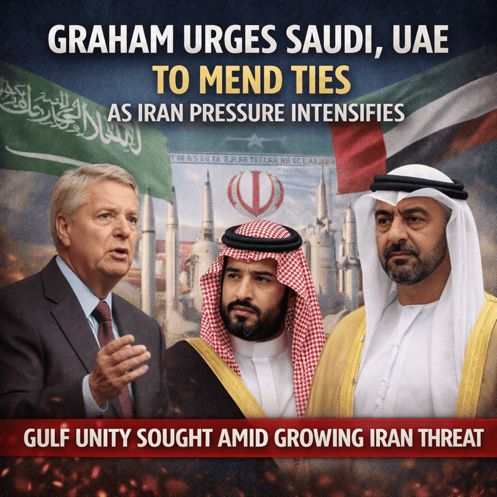 Graham urges Saudi UAE to mend ties